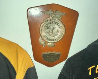 PLAQUE PRESENTED TO JAMES HARRIS