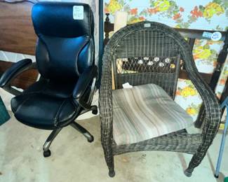 DESK CHAIR & PATIO CHAIR