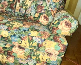 HAS PILLOWS AND ARM COVERS - WELL TAKEN CARE OF!