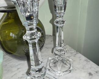 Vintage Crystal Candlesticks