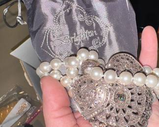 Several pieces of Brighton Jewelry with original bags