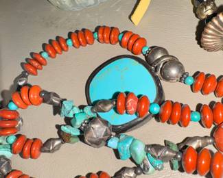 Native American style beaded necklace