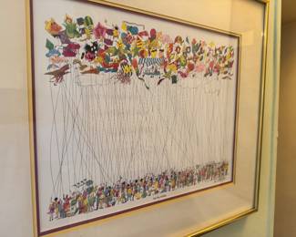 Go Fly a Kite Signed by Bruce Johnson, originally purchased at auction in 1990