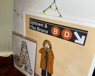 Adorable artwork by owner's daughter Bronx