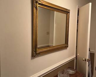 Gold mirror
