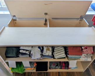 #29 Montessori Lovevery Toy Chest/Bookcase 39"Wx20"Dx23"H $195