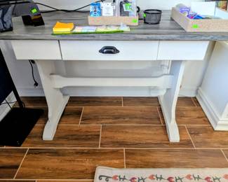 #23 Two Tone Desk 48"Wx22"Dx29"H $125