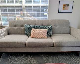 #11 Grey Sofa 90"Wx36"Dx36"H $275