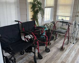 Wheelchairs , walkers, canes and much more