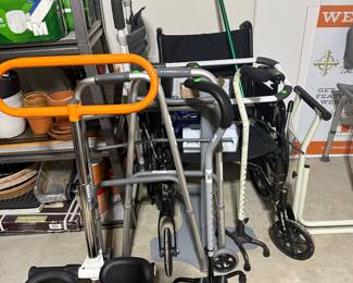 Handicap equipment of all kinds, walkers, wheelchairs, canes and much more.