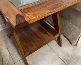 Exotic Wood End Tables