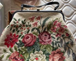 Needlepoint handbag