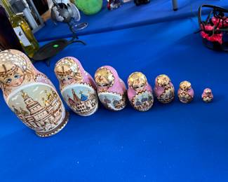 Russian nesting dolls $40.00 set