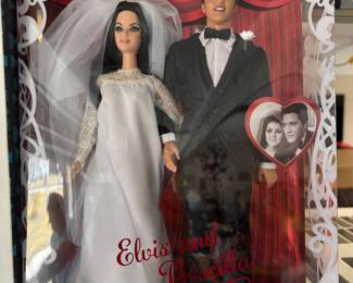 Barbie, Barbie, Barbie!!
Elvis & Priscilla $175.00
Holiday, collectibles, rare, era, $20-$200 each Most $30-$40 each