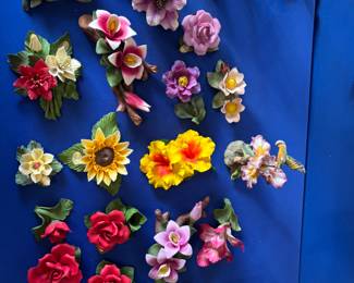 Capodimonte pieces excellent condition no breaks or chips.