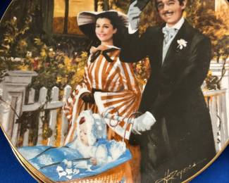 Gone with the Wind collector plates $18.00 each