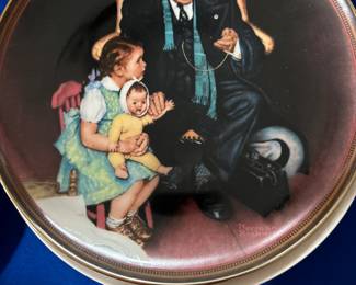 Norman Rockwell Collector plates $12.00 each