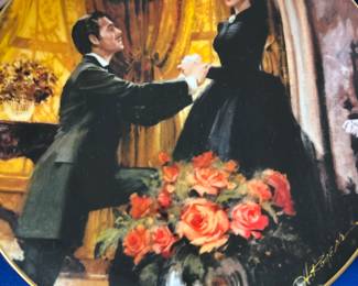 Gone with the Wind collector plates $18.00 each
