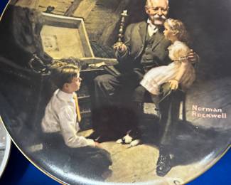 Norman Rockwell Collector plates $12.00 each