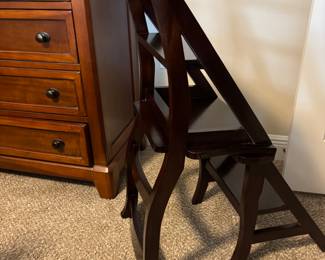 Convertible ladder chair $ 180.00
16.5”w 15.25d 34.5 t