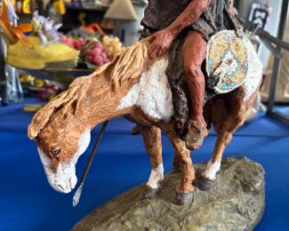 End of Trail statue $90