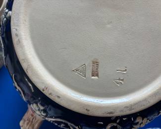 Western Germany Punch bowl and 13 cups $250.00