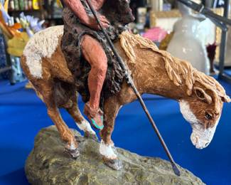 End of Trail statue $90