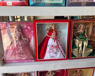 Barbie, Barbie, Barbie!!!
Holiday, collectibles, rare, era, $20-$200 each Most $30-$40 each
