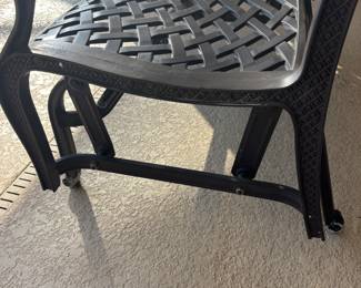 Cast Aluminum glider
$150.00 45”w 24”d 36”t