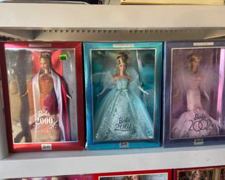 Barbie, Barbie, Barbie!!!
Holiday, collectibles, rare, era, $20-$200 each Most $30-$40 each