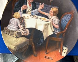 Norman Rockwell Collector plates $12.00 each