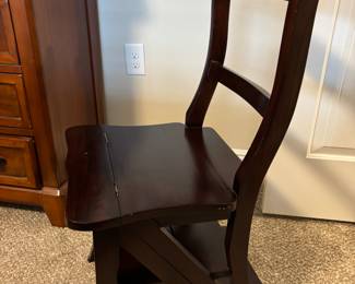 Convertible ladder chair $ 180.00
16.5”w 15.25d 34.5 t