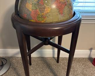 Antique Globe on Stand. $900.00
22”diameter 40”t shows Russia as USSR