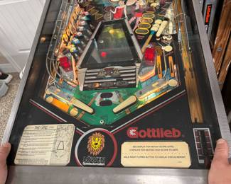 Bad Girls Pinball Machine by Gottlieb $3,600. Fully refurbished and works Great! 27”w 48”d 77.5”t