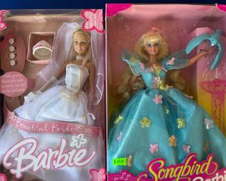 Barbie, Barbie, Barbie!!!
Holiday, collectibles, rare, era, $20-$200 each Most $30-$40 each