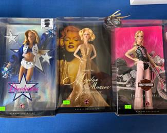 Barbie, Barbie, Barbie!!!
Holiday, collectibles, rare, era, $20-$200 each Most $30-$40 each