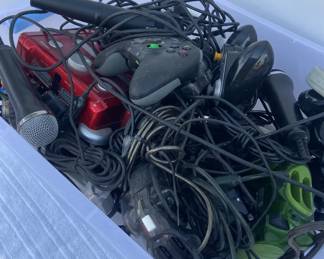 Lot Of Gaming Controllers