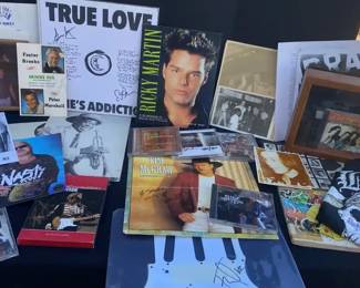 Signed Memorabilia from Country, Rock Stars and More