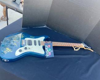 Signed Stones Strat and Concert Pass