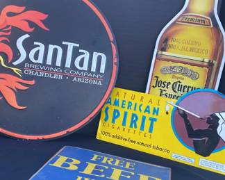 Beer Tobacco Metal Signs