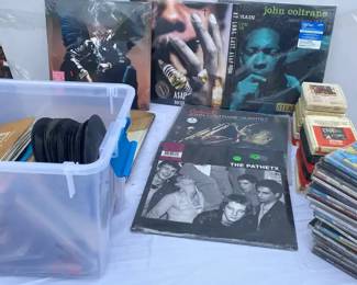 LPs, 45s, CDs  8Tracks