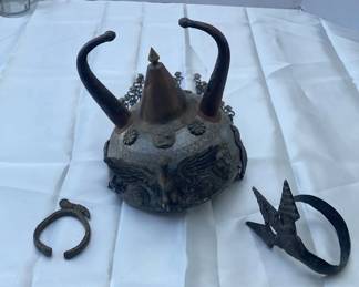 Persian War Helmet And Decor