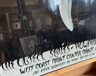 "The Object Series", a vintage Howard Hack poster advertising his work circa 1982. This piece measures, 29” H x 22” W. Howard Edwin Hack (July 6, 1932 – June 11, 2015) was an American representational painter and graphic artist, with works in numerous museum collections. Known for an innovative approach to a variety of media, as well as use of traditional oil paints, Hack began working in the late 1940s.

