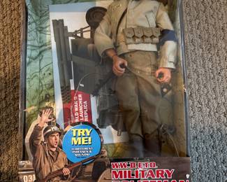 G.I. Joe WWII E.T.O. Military Policeman With 11 different phrases and sounds
