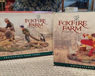 Foxfire Farm collectible farm scenes