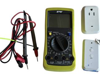 Digital MultiMeter  Remote Outlet 