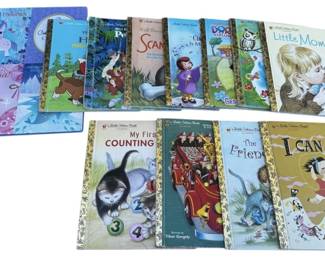 Collection of Vintage Little Golden Books 
