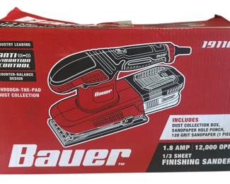Bauer Finishing Sander 