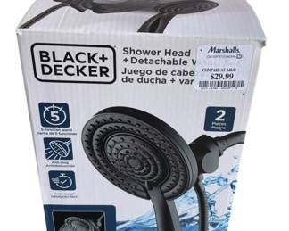 Black Decker Shower Head 
