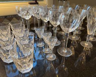 Large grouping of Waterford crystal, the Sheila pattern, to be sold as one lot
